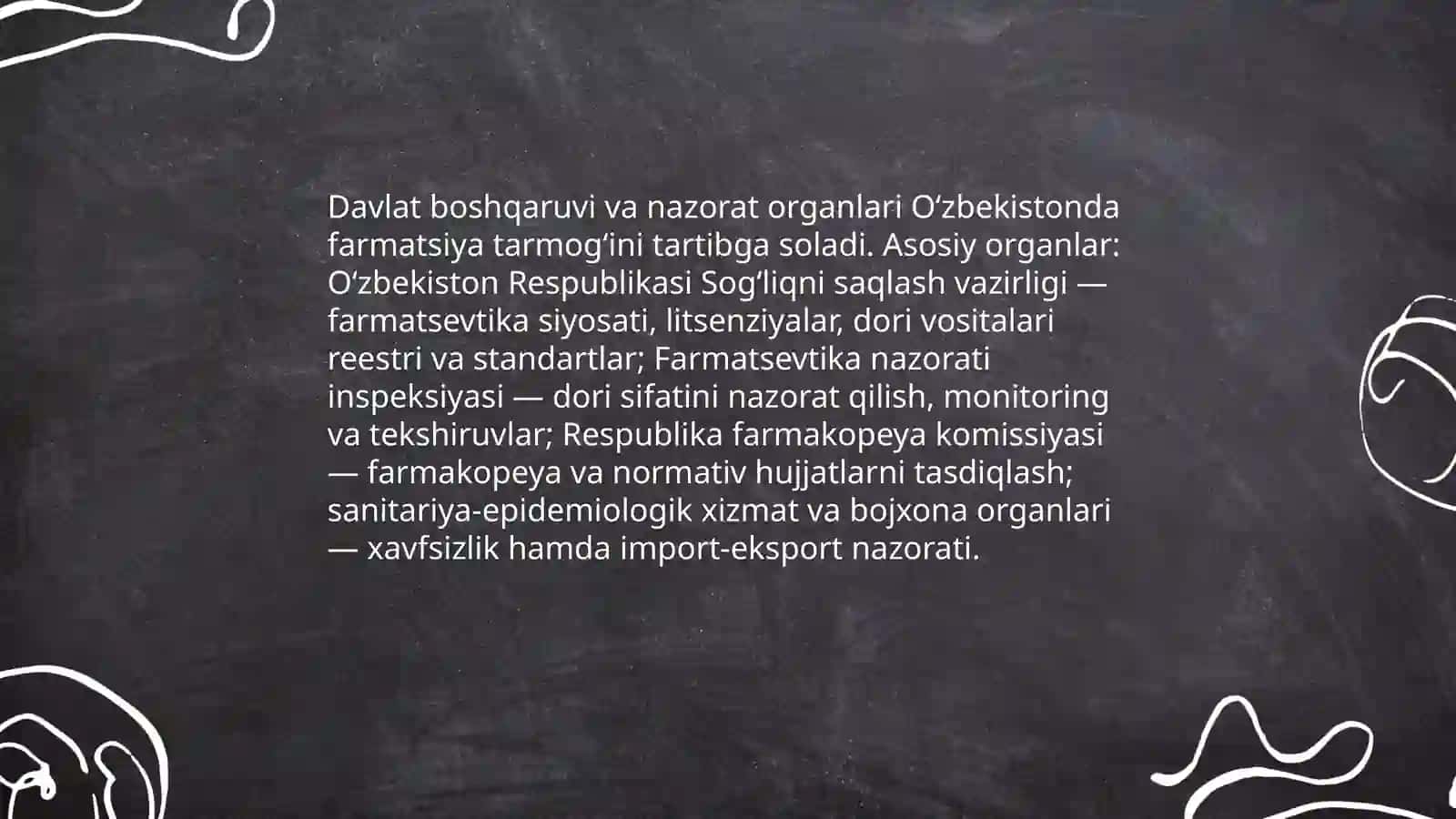 Oʻzbekiston farmatsiya tarmoği tuzilmasi 3