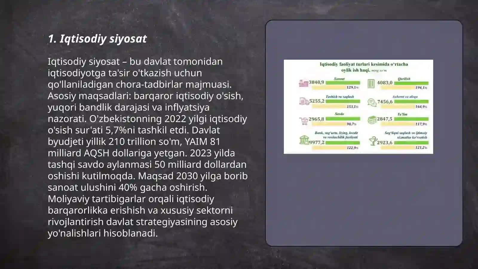 Iqtisodiy faoliyat turlari 3