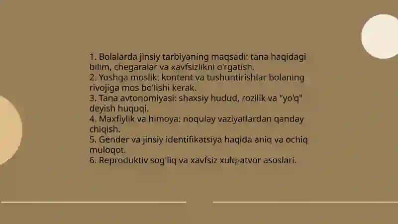 Bolalarning jinsiy tarbiyasi 3