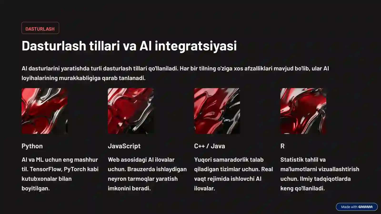 Sun'iy intellekt va dasturlar 3