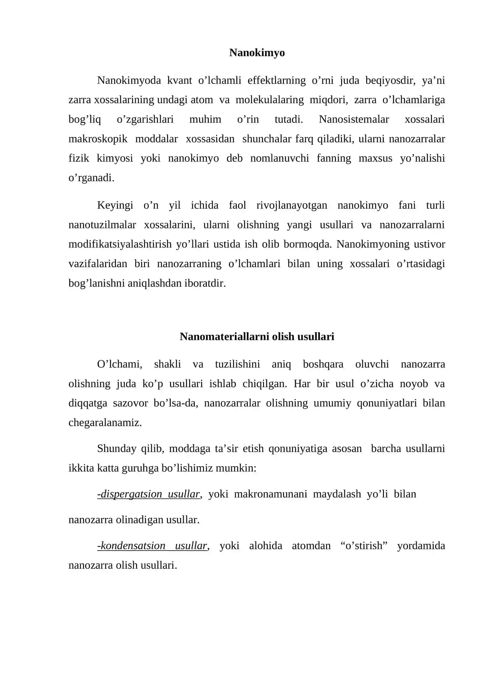 Uglerodli nanomateriallar 3