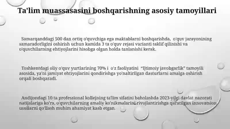 Taʼlim muassasi menejmenti 3