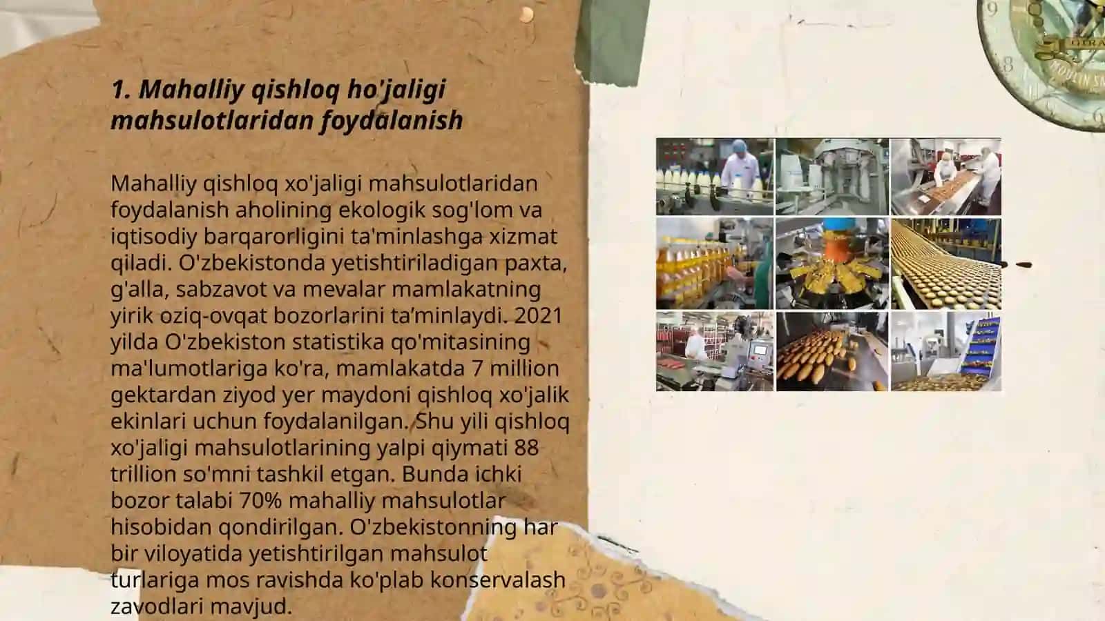 Oʻzbekistonning oziq-ovqat sanoati 3