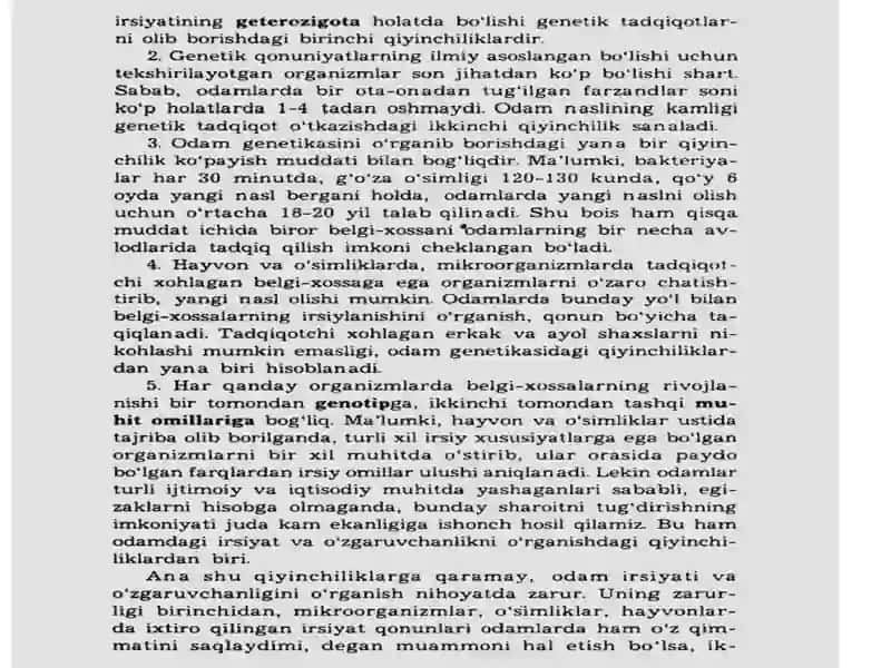 Odam genetikasi 3