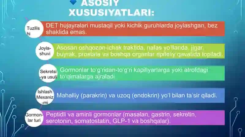 Diffuzendokrin tizim 3