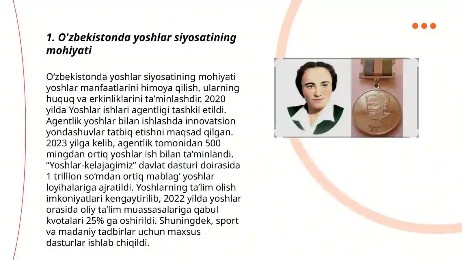 O'ZBEKISTONDA YOSHLAR SIYOSATI 3
