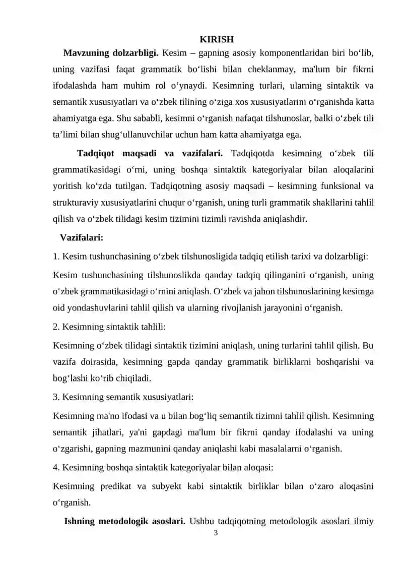 KESIM VA UNING O'ZBEK TILSHUNOSLIGIDAGI TADQIQI 3