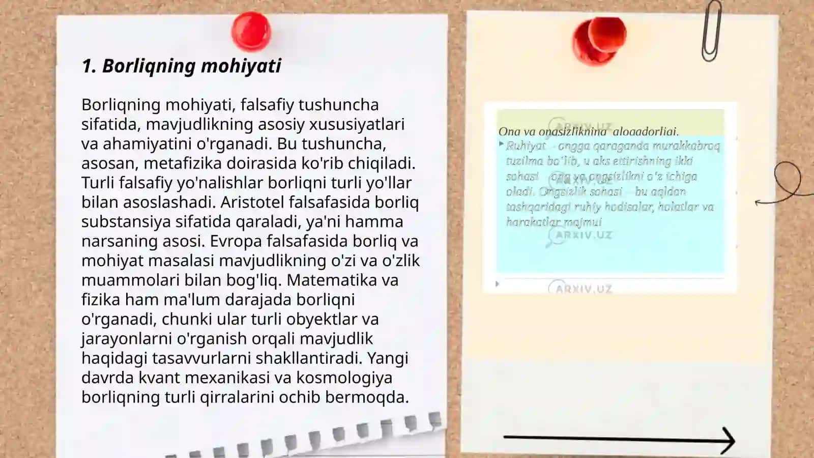 Borliq falsafasi 3