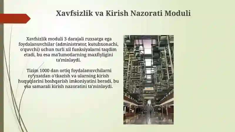 Avtomatlashtirilgan kutubxona axborot tizimi 3