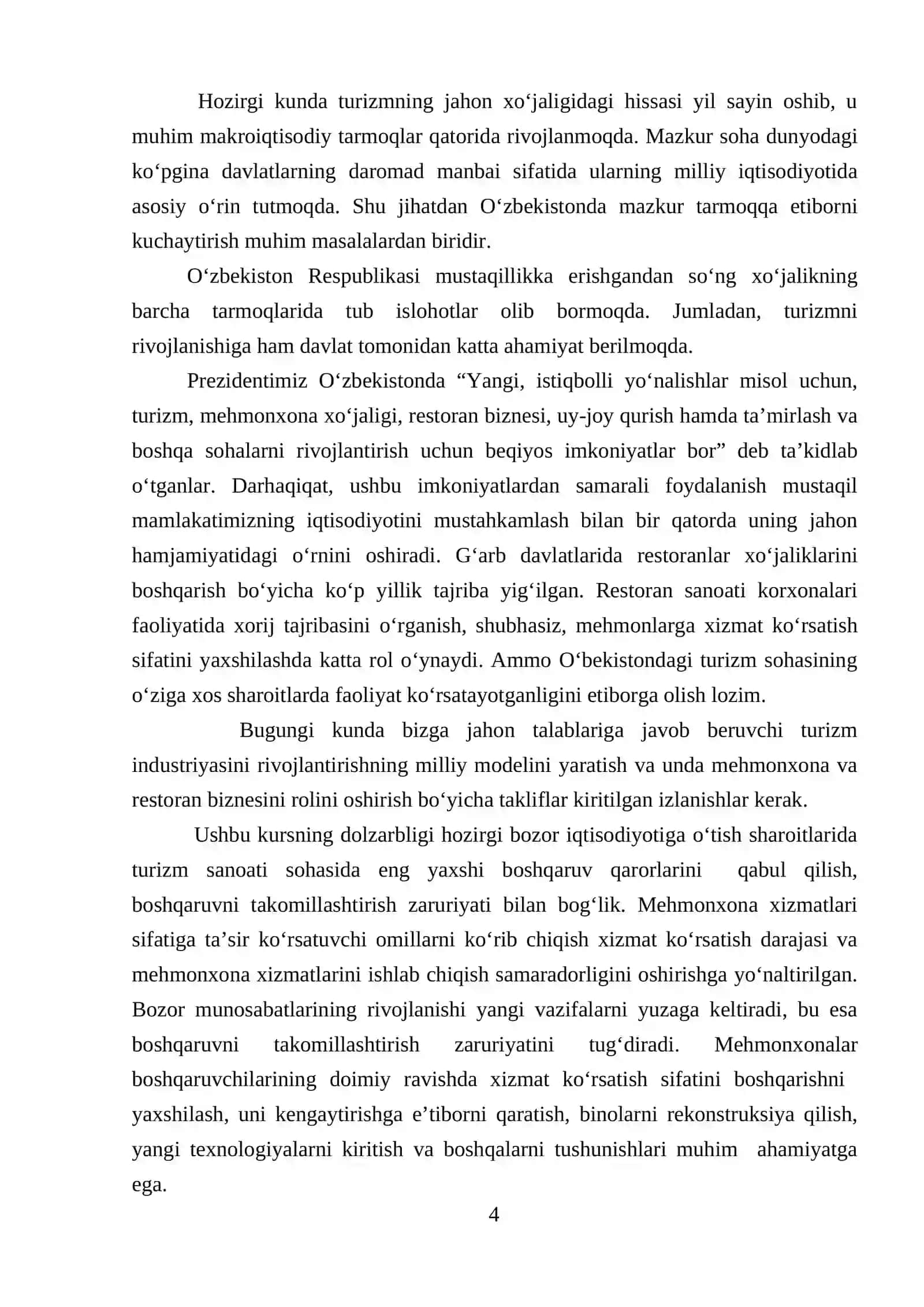 Turizm industriyasi 3