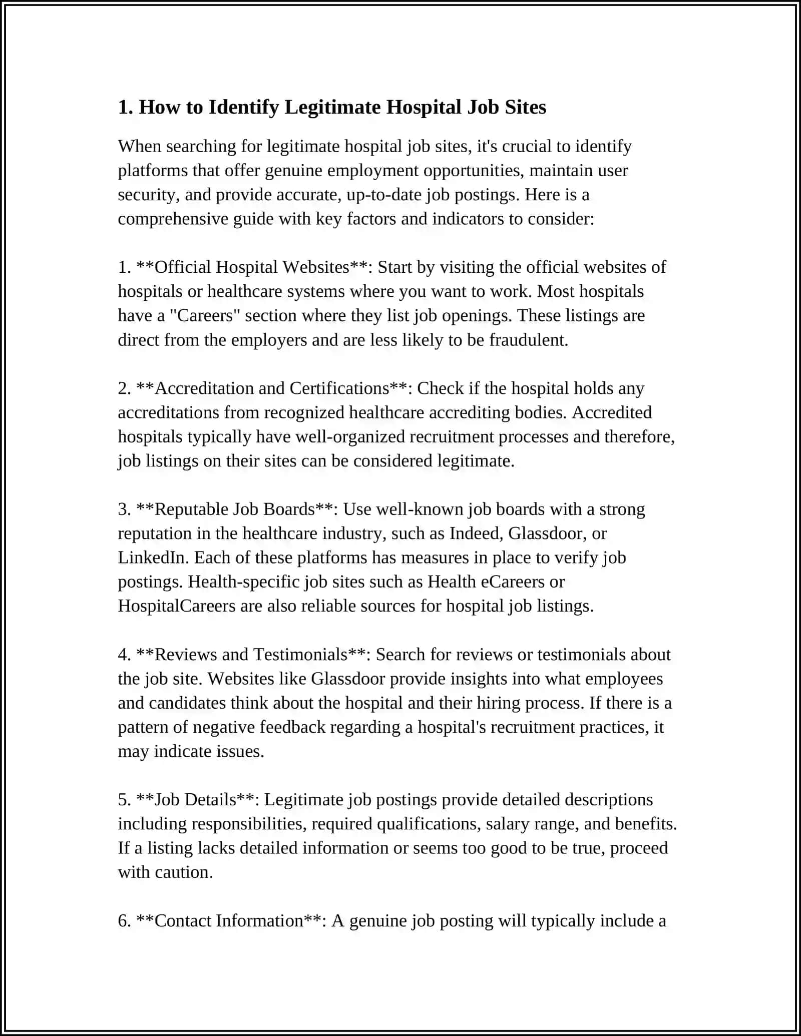 How to Identify Legitimate Hospital Job Sites 3