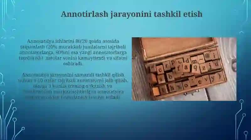 Lingvistik korpus tuzish bosqichlari 3