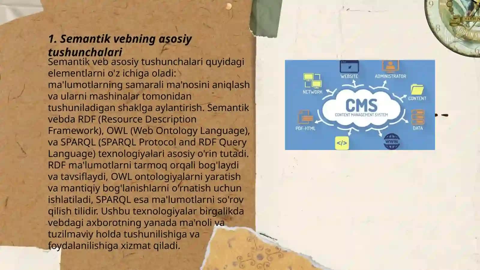 Yer tuzishdagi semantik veb-ilovalar 3