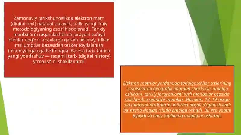 Zamonaviy tarixshunoslikda elektron matn 3