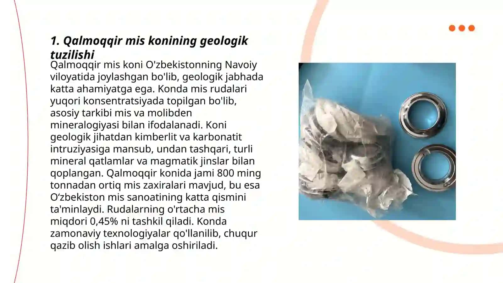 Qalmoqqir mis koni vujutga kelishi 3