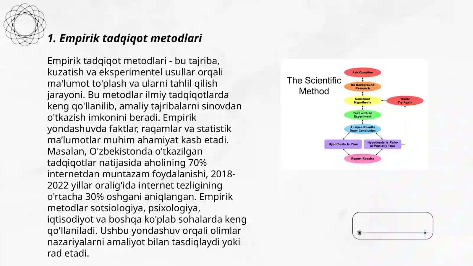 Oʻqitish metodikasining tadqiqot metodlari 3