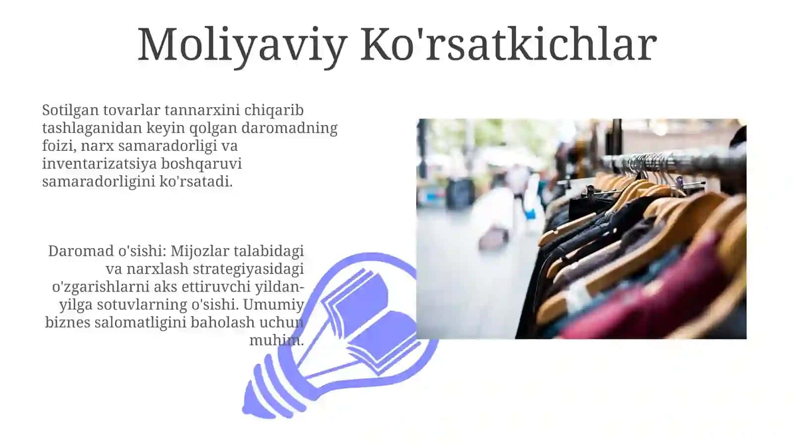 Moliyaviy Ko'rsatkichlar 3