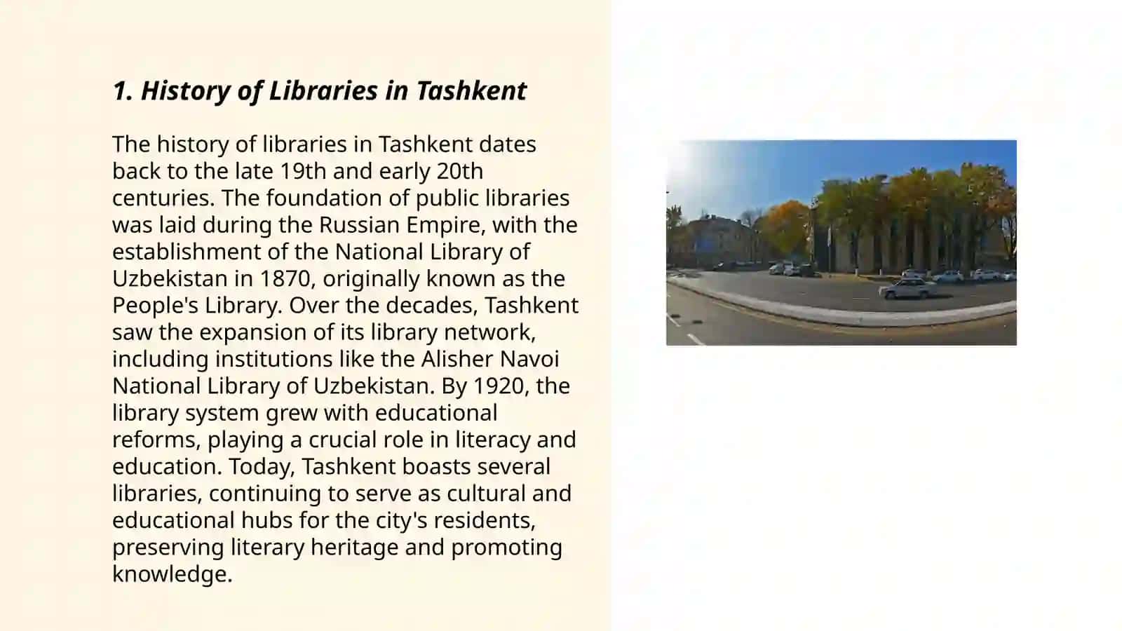 Toshkent shahridagi kutubxonalar 3