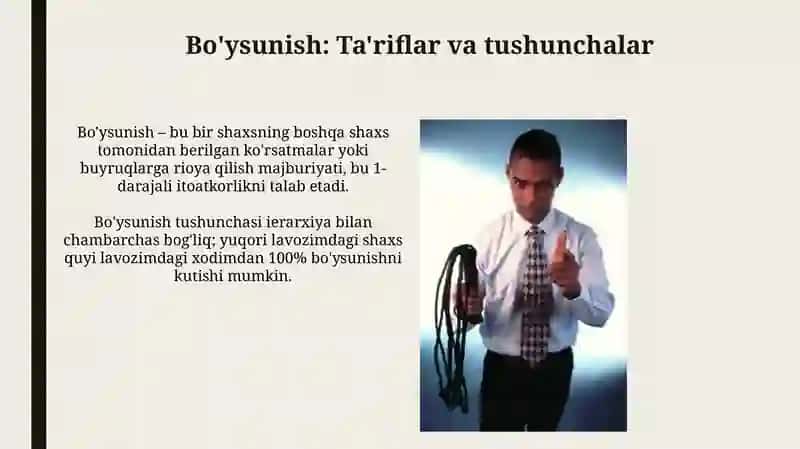 Bo'ysunish 3