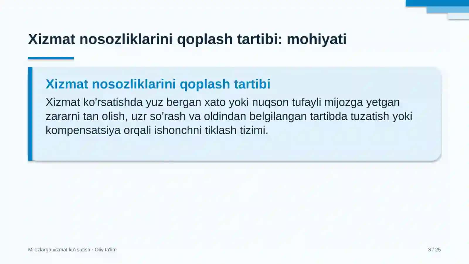 ekologik monitoring laboratoriyalarida xizmat nosozliklarini qoplash tartibini joriy etish 9554 3