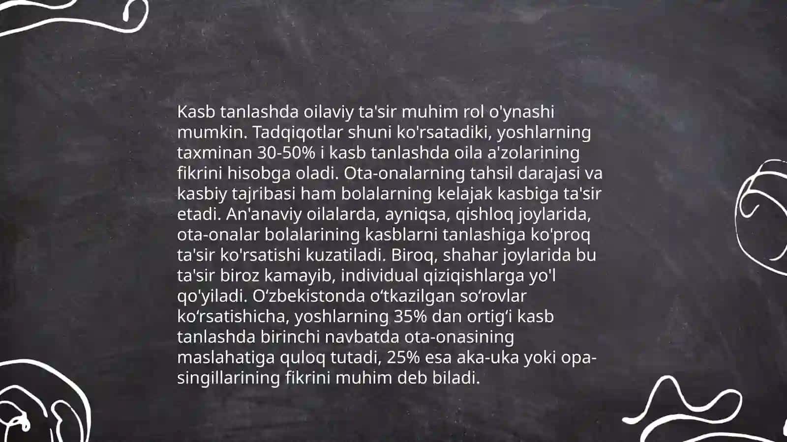Kasbga yo'naltirish omillari va kasblarning psixologik tasnifi 3