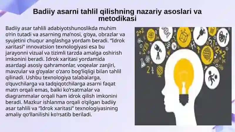 Badiiy asar tahlili (ixtiyoriy) 3