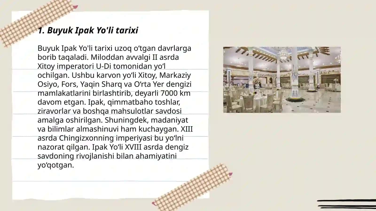 Buyuk Ipak Yo'li tarixi 3