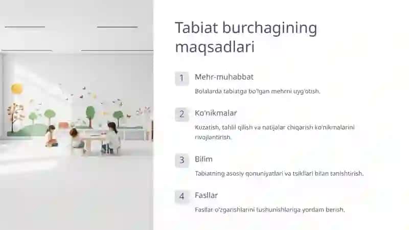 Tabiat burchagini Hosil Qilish 3