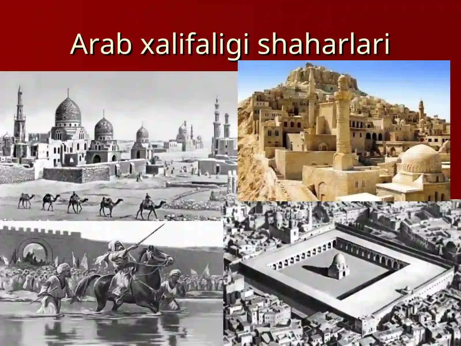 Arab xalifaligi madaniyati 3