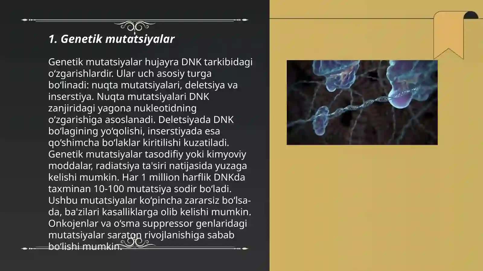 Evolutsianing genetik asoslari 3