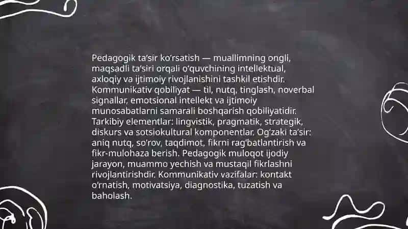 Pedagogik ta'sir ko'rsatish 3