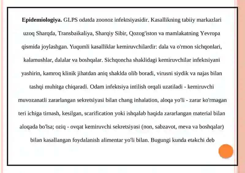 Gemorragikisitma QO'ZG'ATUVCHILARIPATOGENEZI 3
