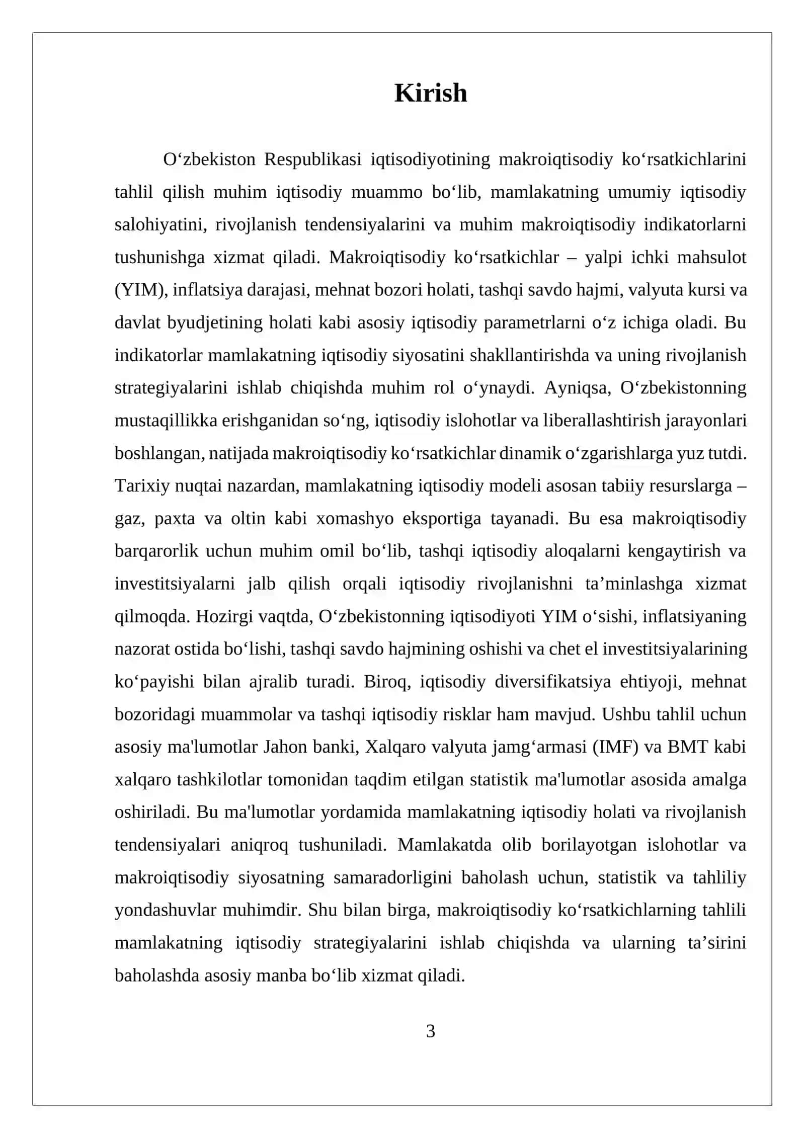 Makroiqtisodiy ko'rsatkichlarning tahlili 3