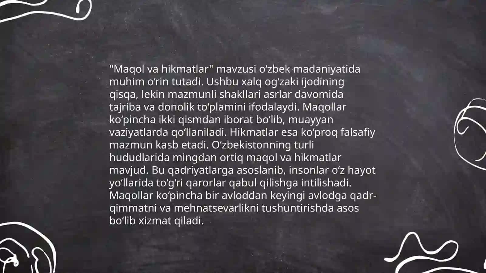 Maqol va hikmatlar 3