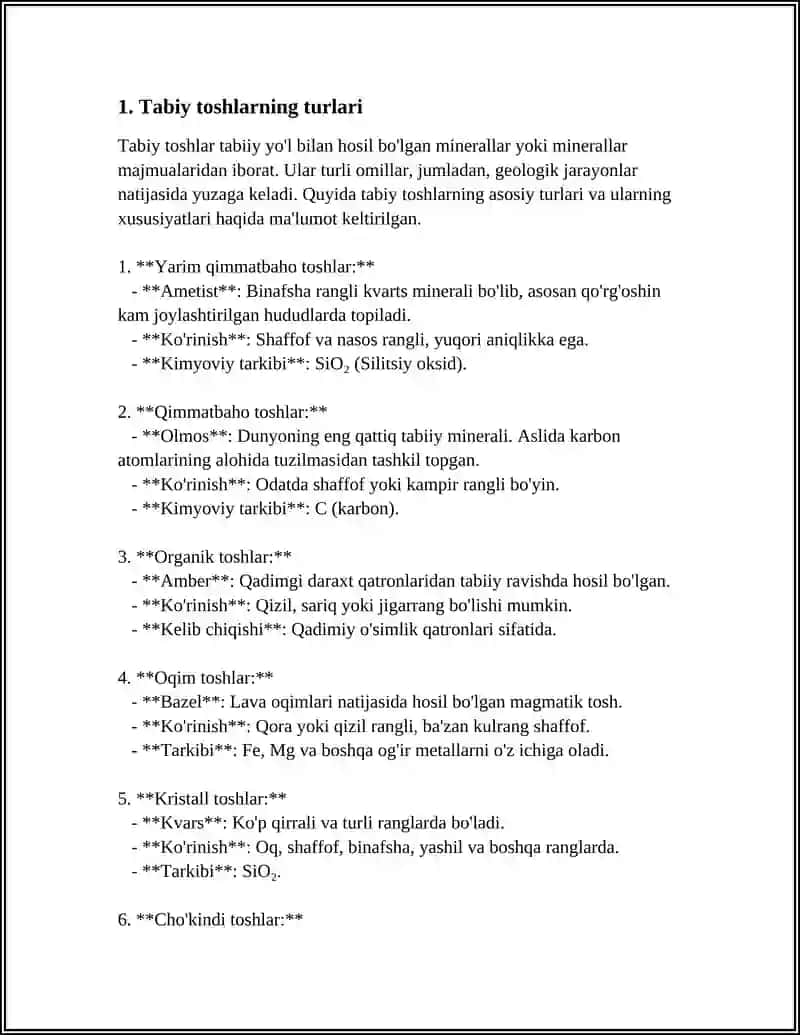 Yarim qimmatbaho toshlar 3