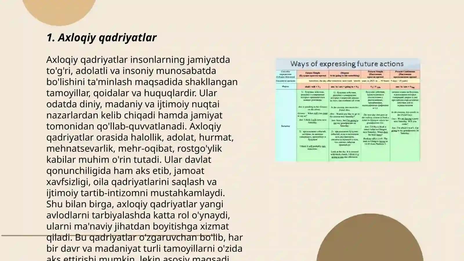 Axloqiy qadriyatlar 3