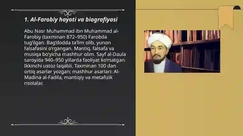 Al-Farobiyning Ilmiy Merosi 3