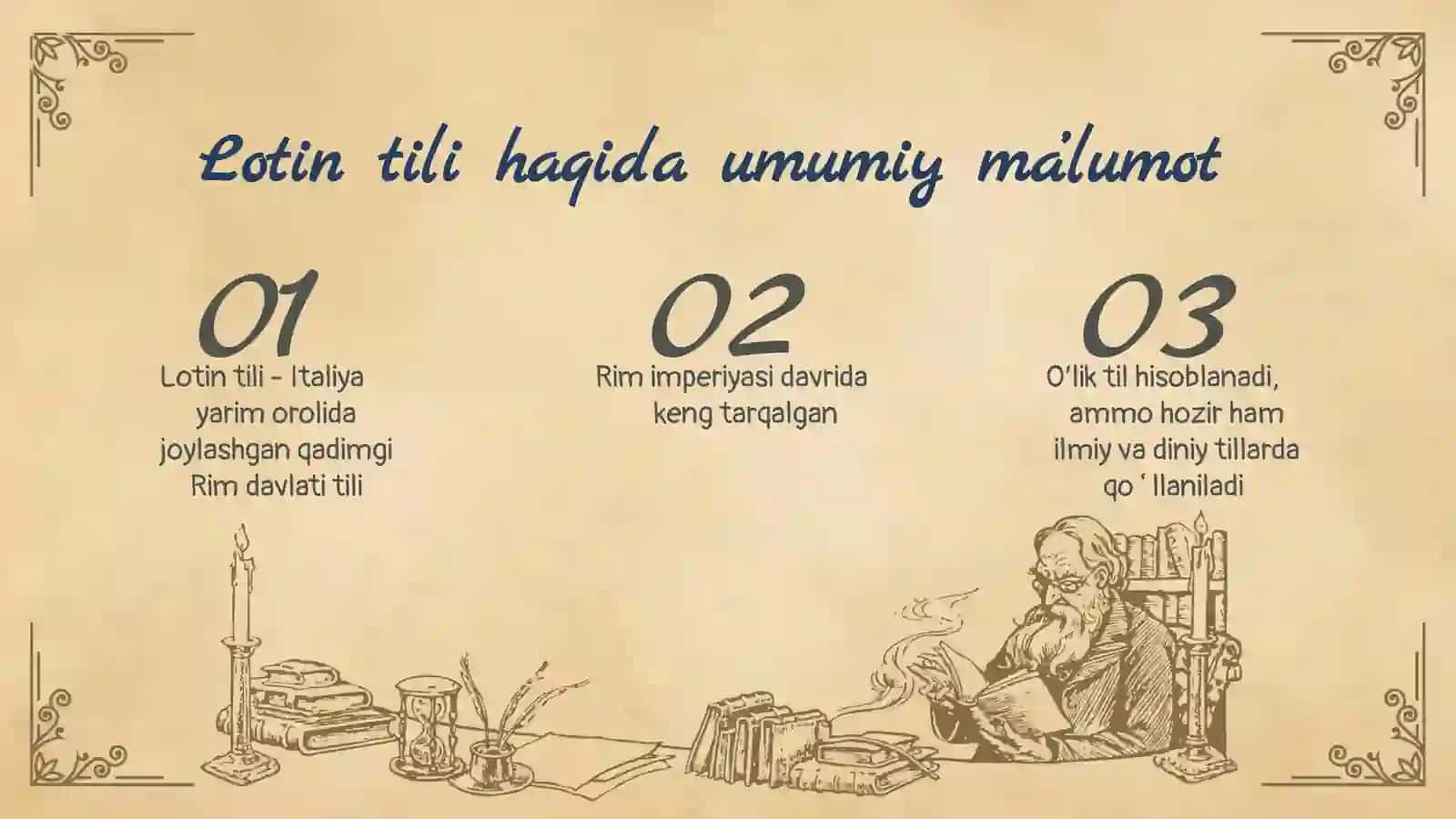 Lotin tili tarixi va uning kelib chiqishi 3
