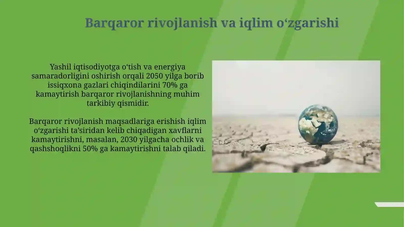 Iqlim ózgarishi muammolari 3