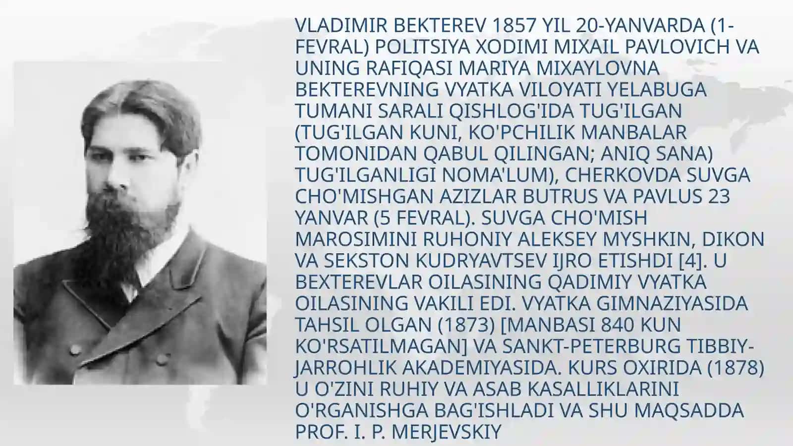 Vladimir Mixaylovich Bekxterev 3