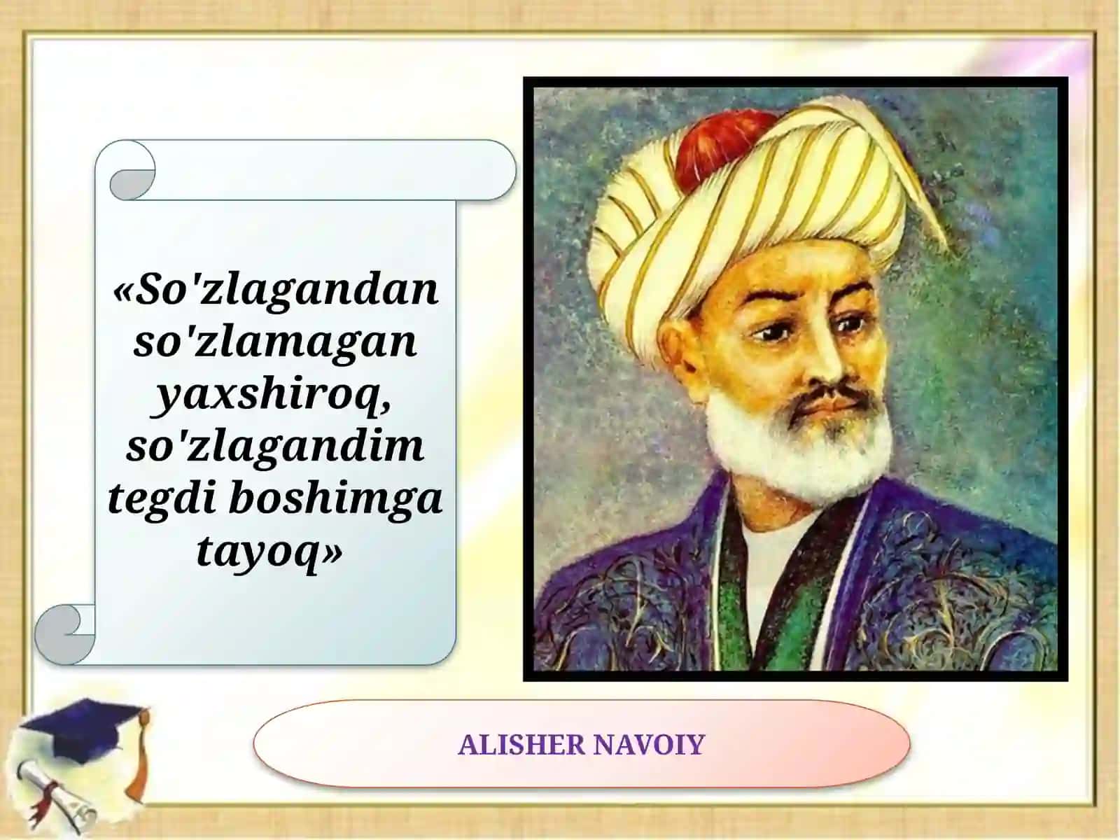 QAT'IY FE'L-ATVORNING MUHIMLIGI 3