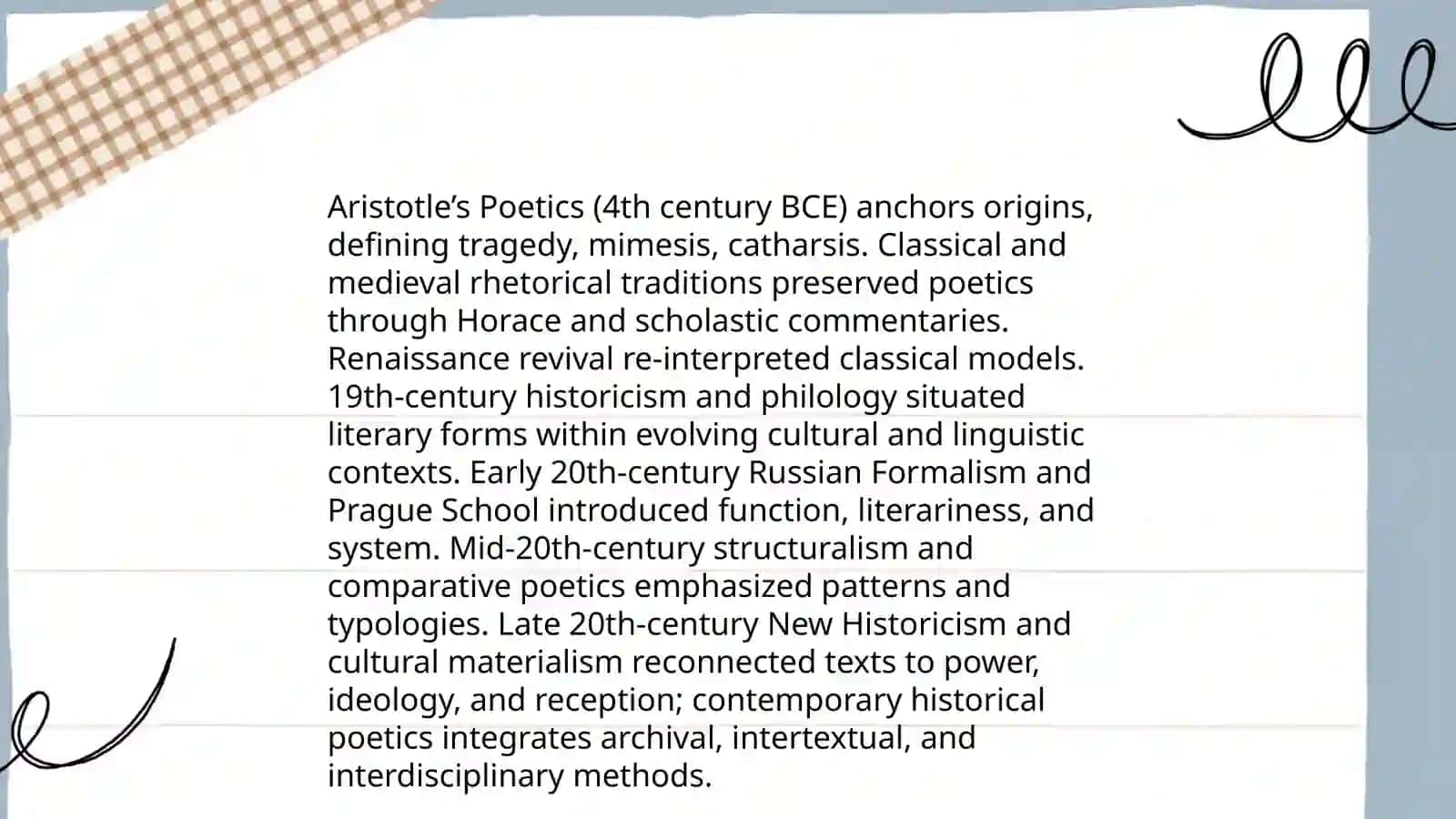 Historical poetics G. M. Yazdonqulova 3