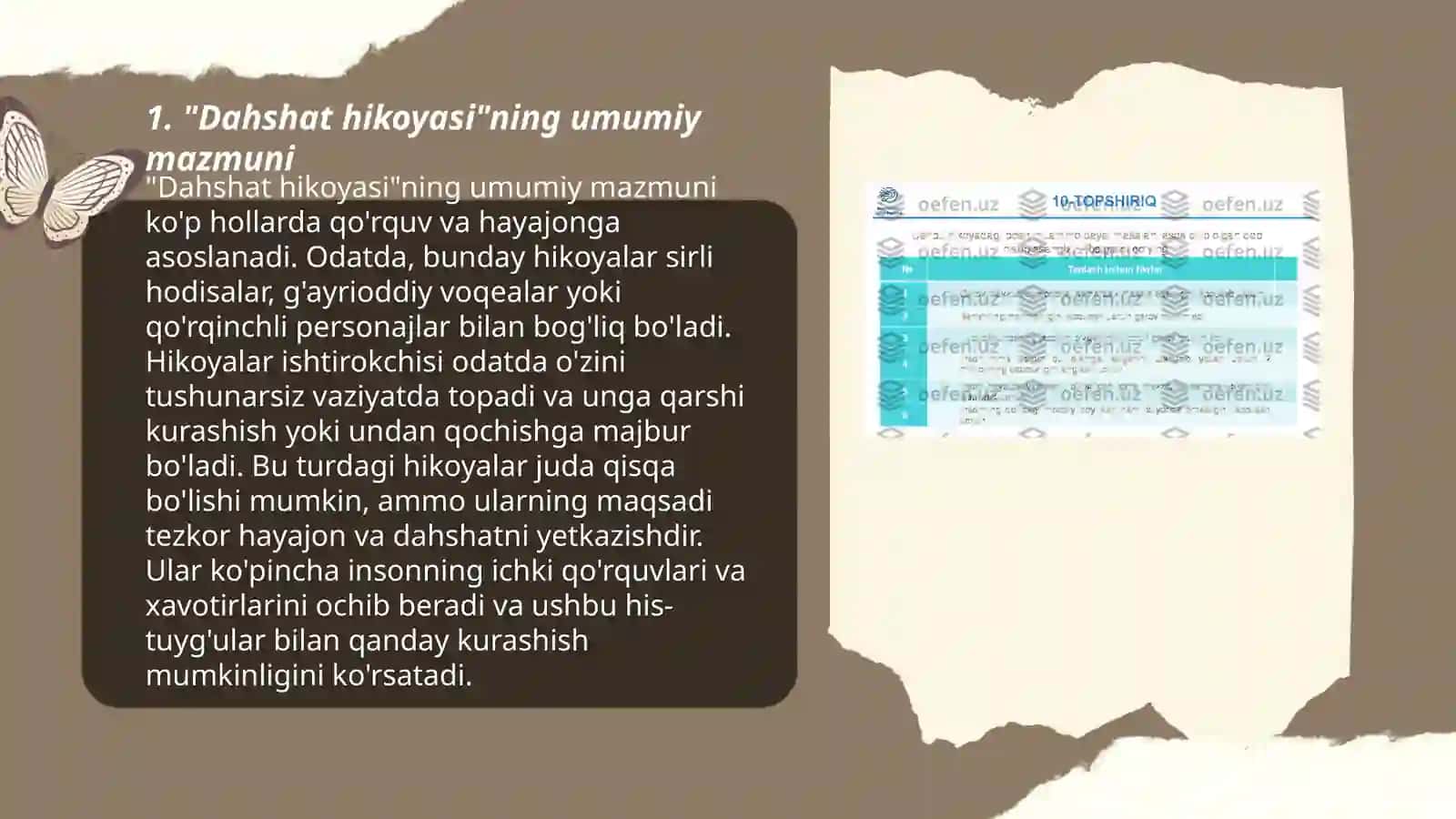 Dahshat hikoyasi tahlili 3
