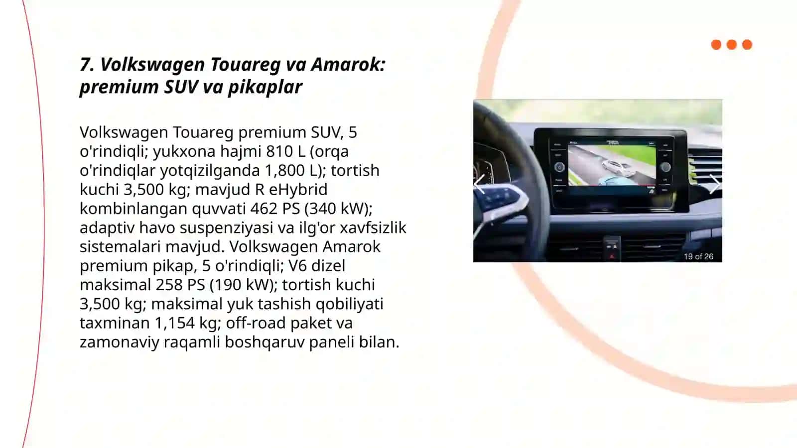 Volkswagen Touareg va Amarok 3