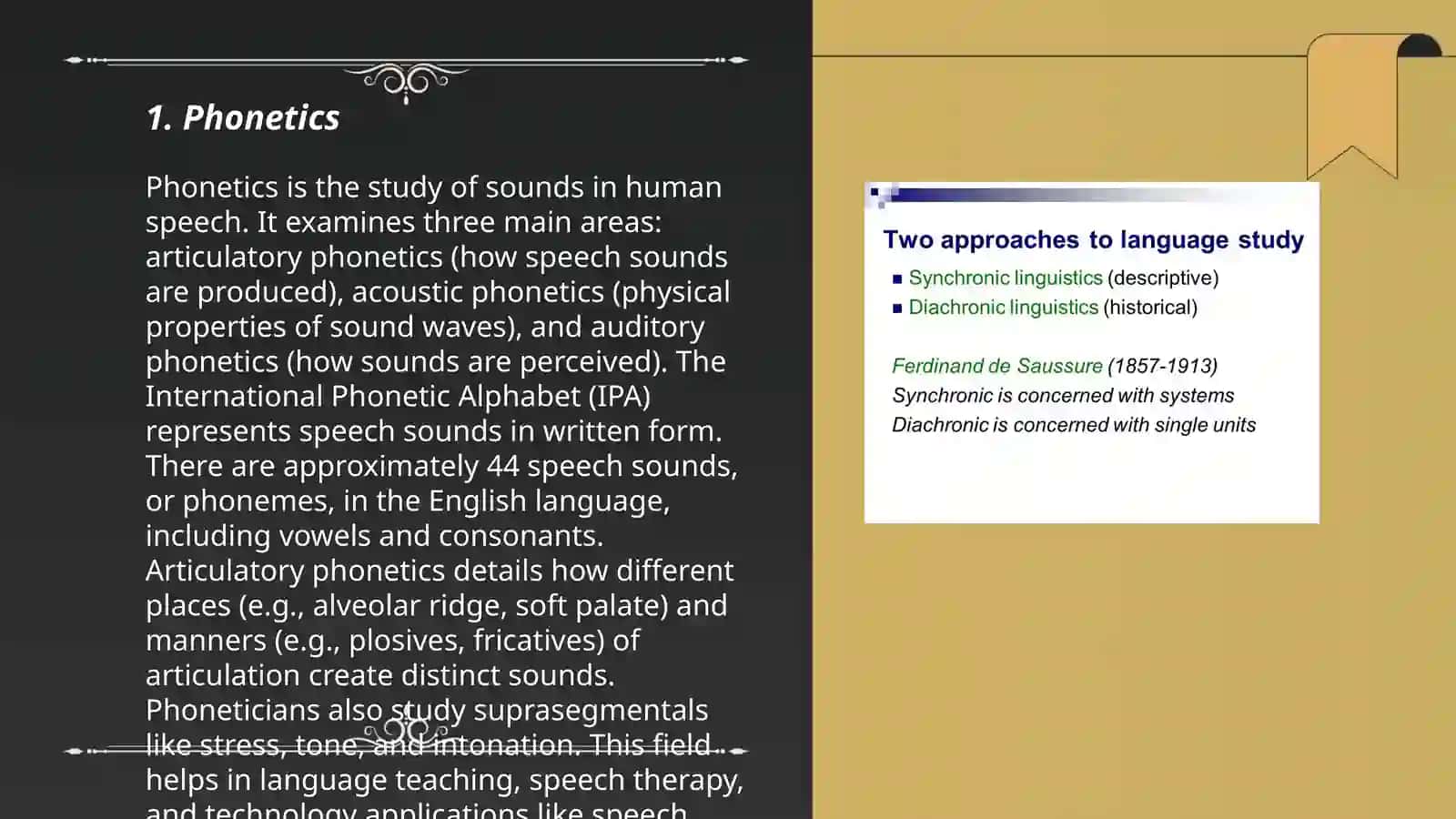 Phonetics Study 3