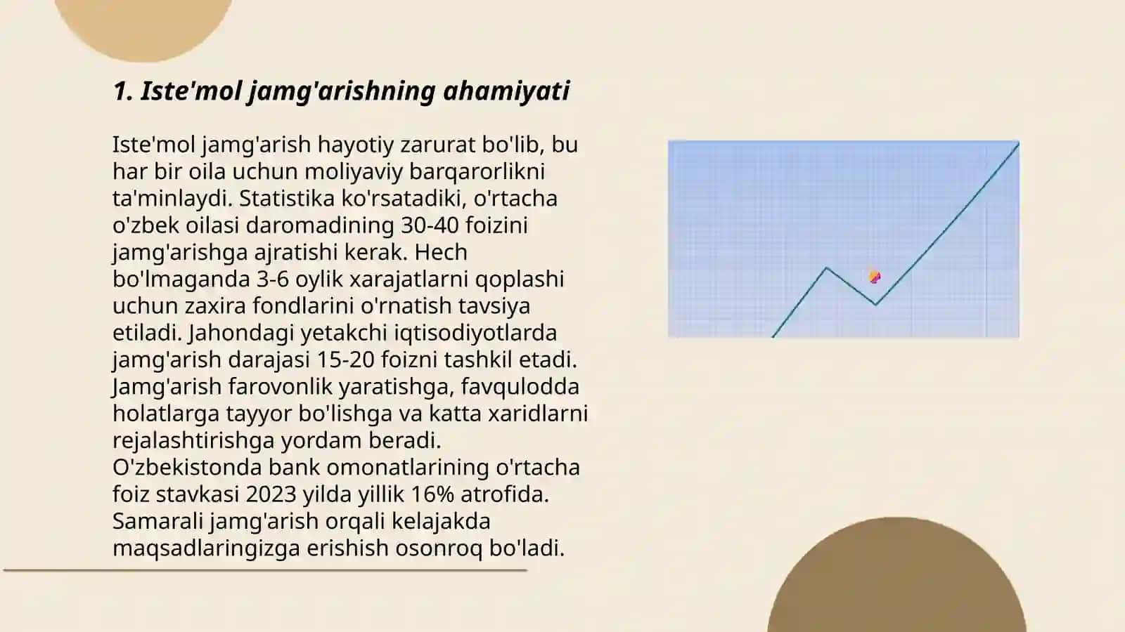 Isteʼmol jamgʻarish va investitsiya 3