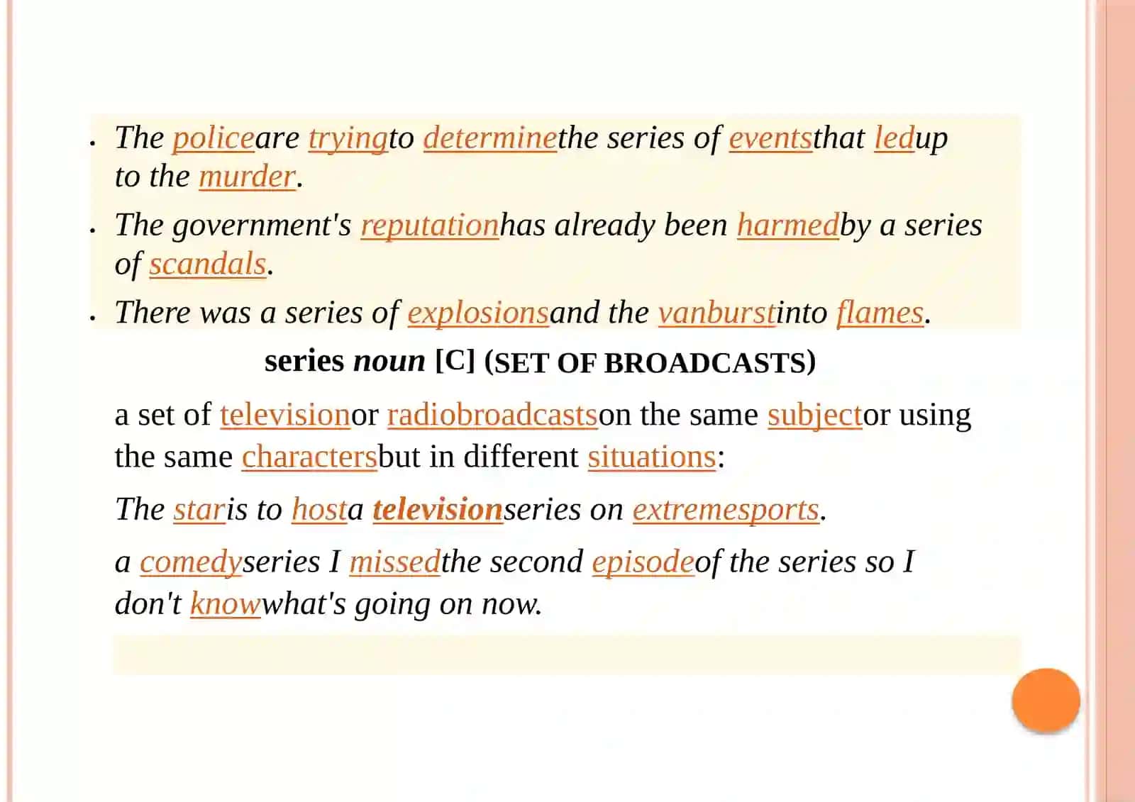 ENGLISH WORD SERIES 3