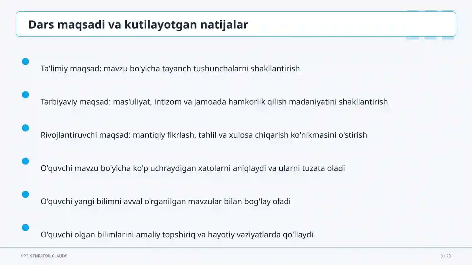 Fizik kattaliklar va ularni o'lchash (6-sinf) 3