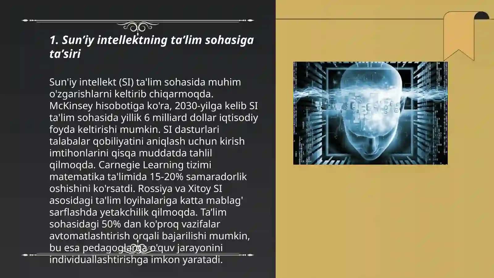 Sun'i intellektning hayotga tasiri 3