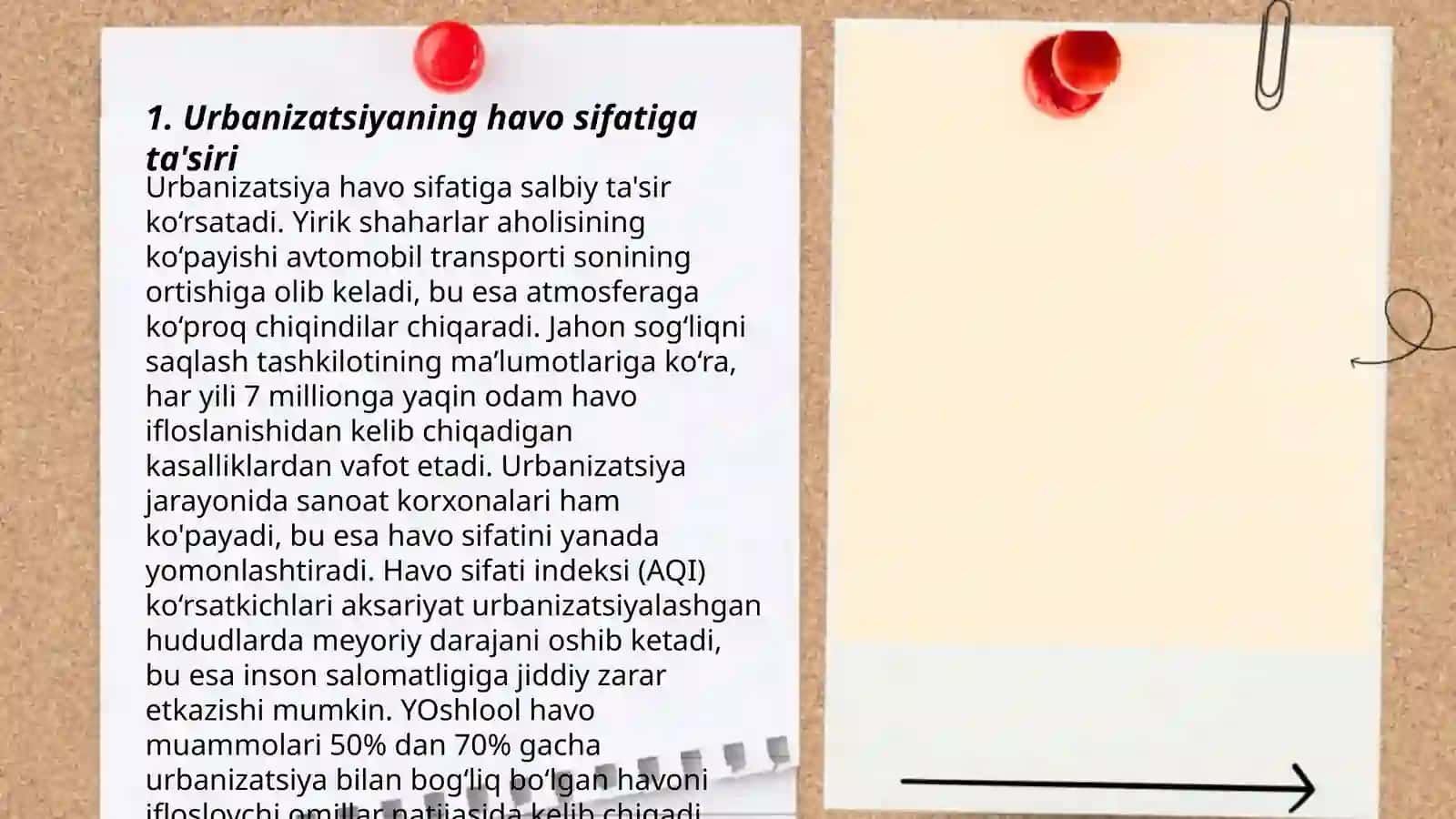 Urbanizatsiya va atrof-muhit 3